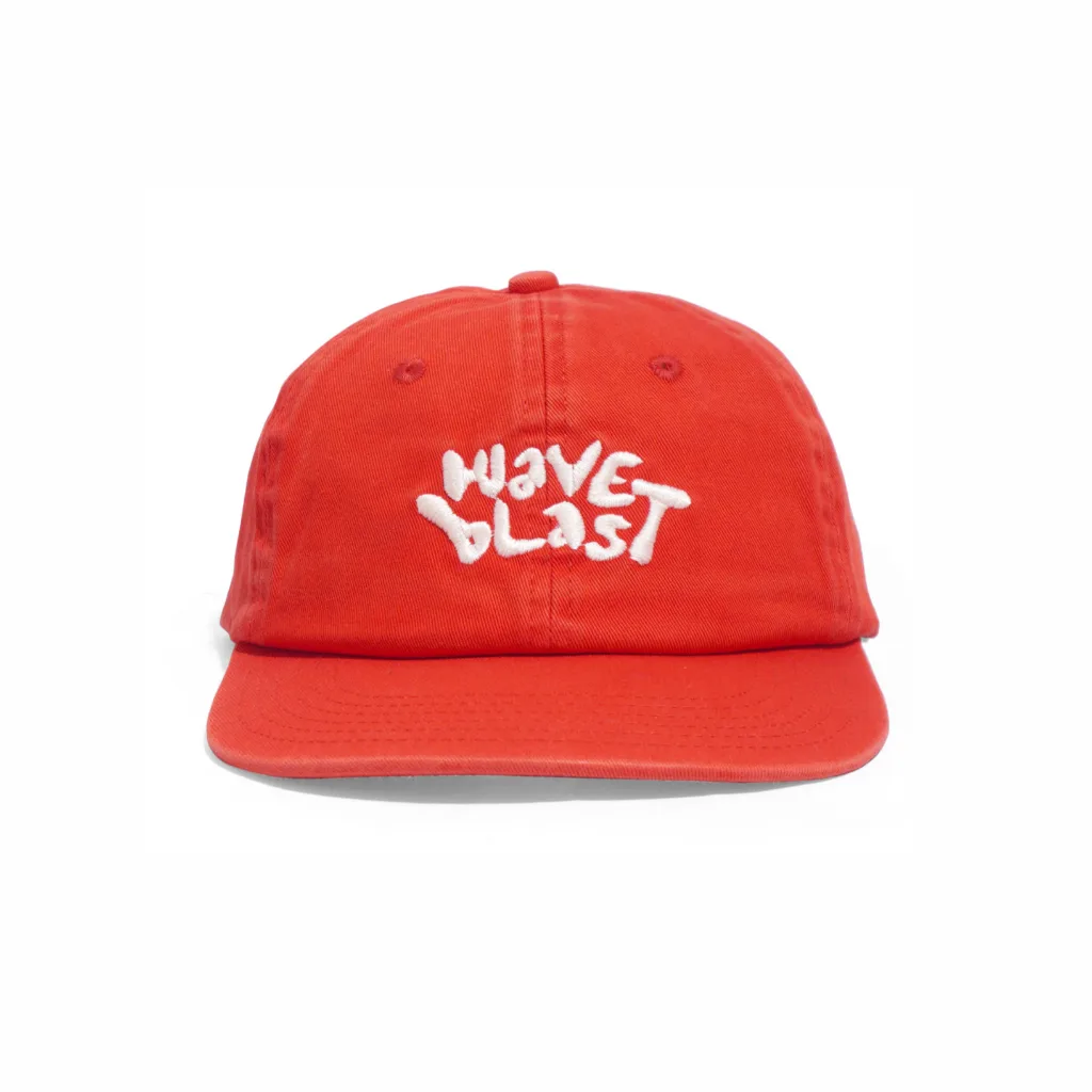 Waveblast Hat Baseball  - Vous Red Twill Washed