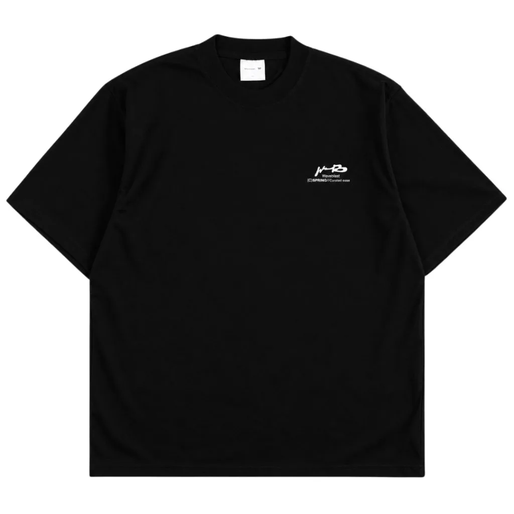 Waveblast T-Shirt Oversize - Curated Black