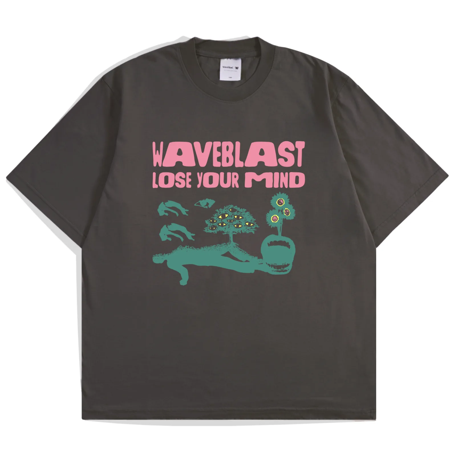 Waveblast Oversize T-Shirt Yours Dark Grey