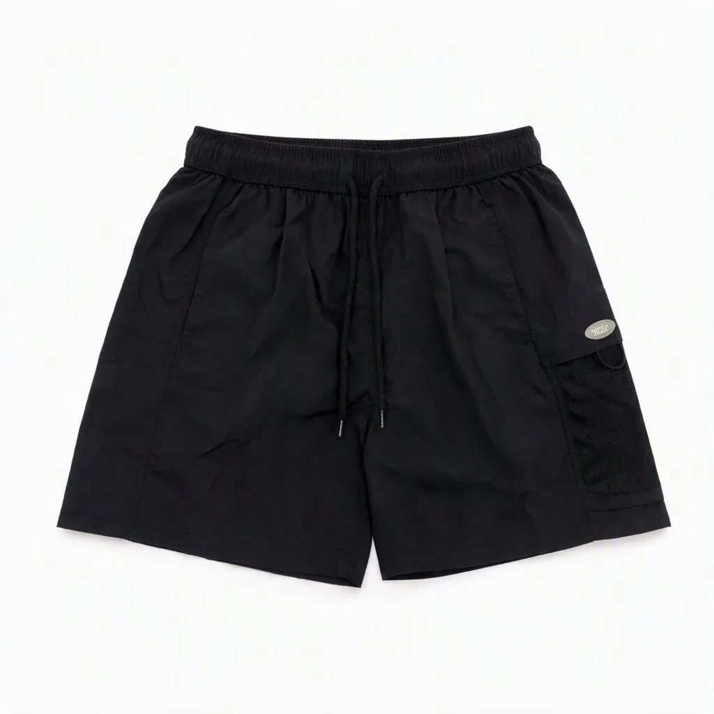 Waveblast Short Pants Cargo - Acakuno Nylon Crincle Black