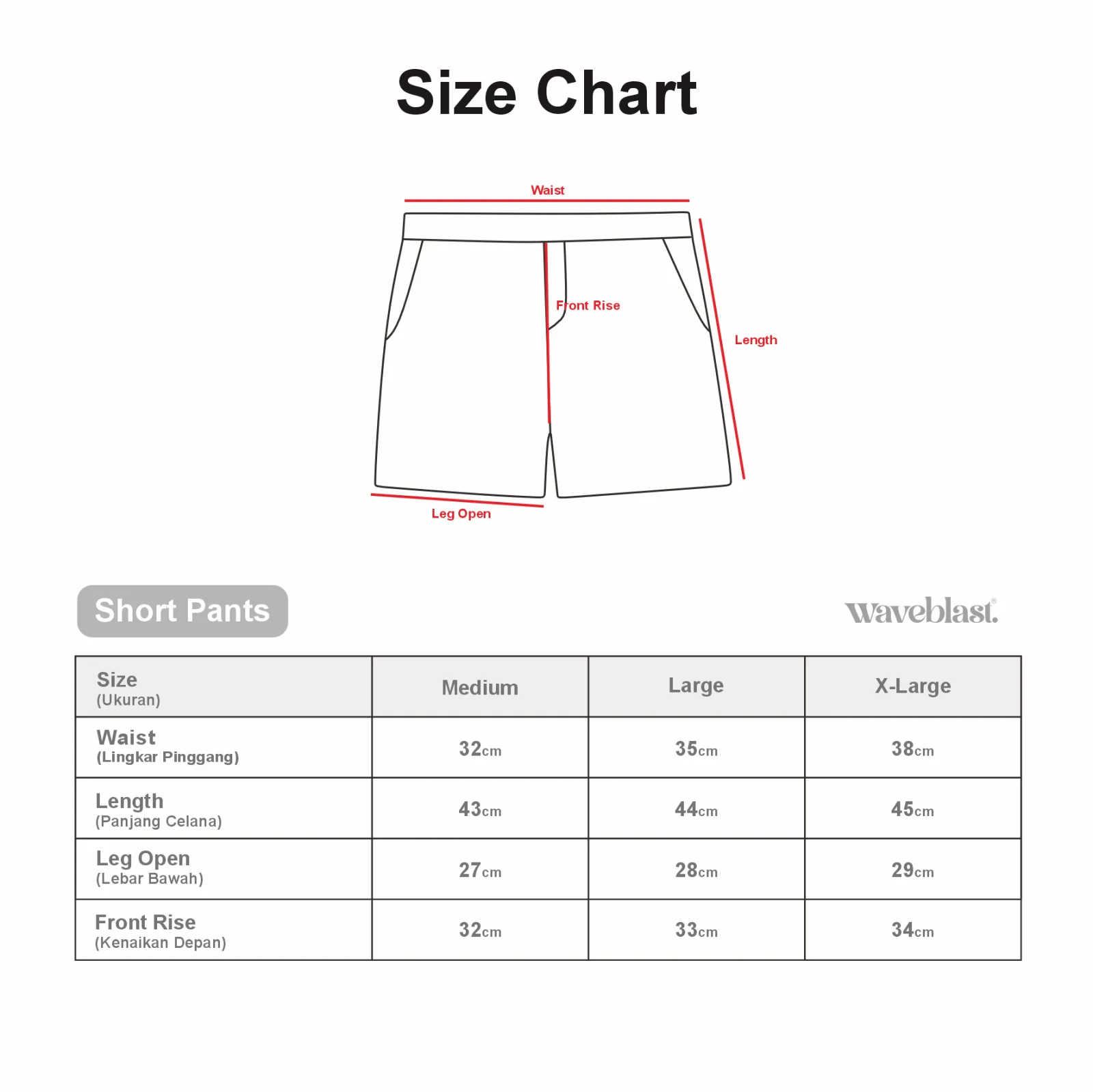 Waveblast Short Pants - Basic Misty 6