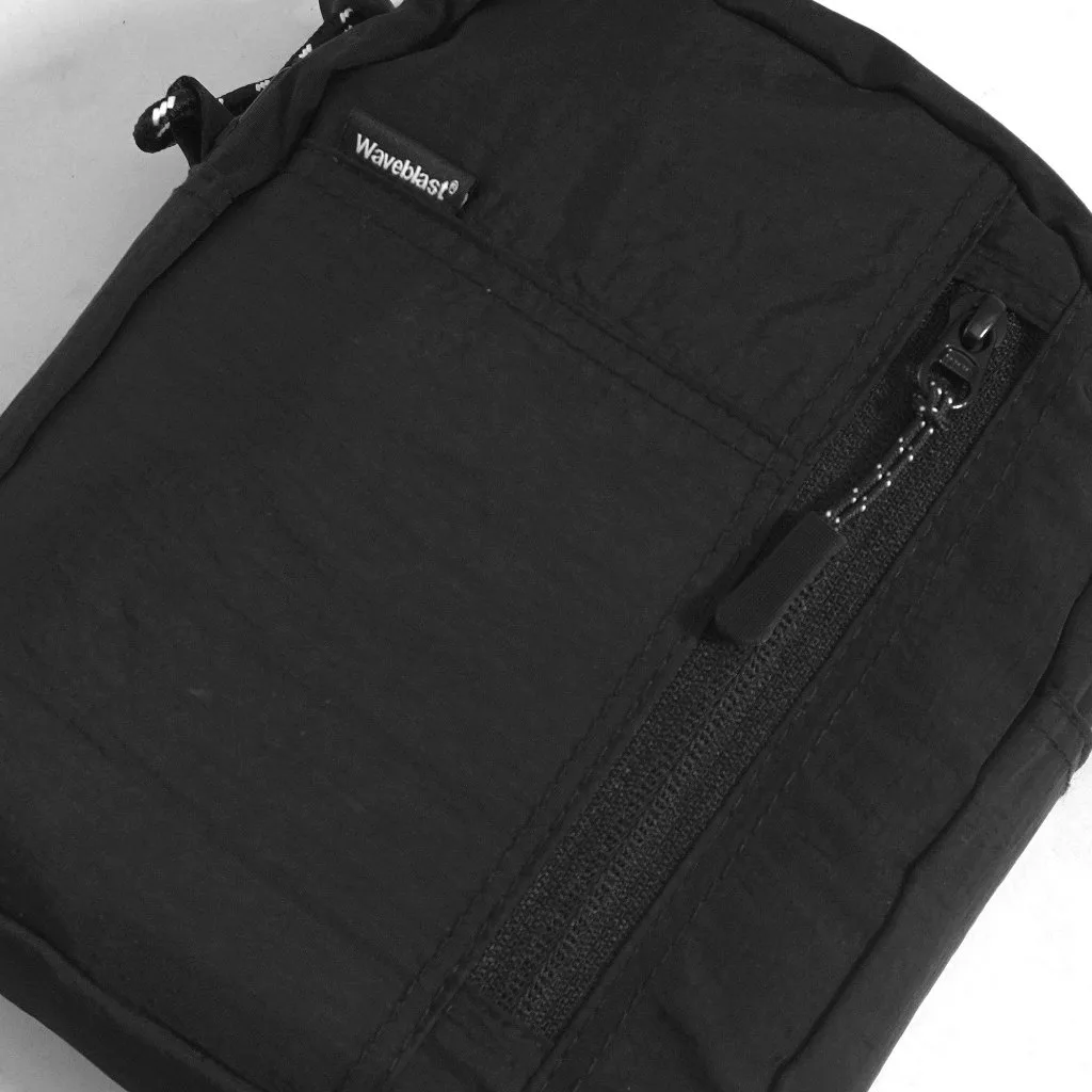 Waveblast Slingbag - Lumier Nylon Crincle Black 4
