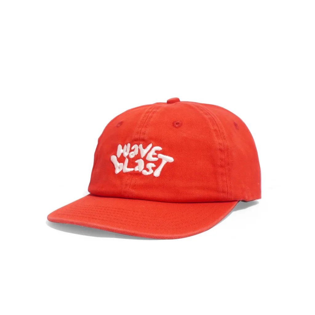 Waveblast Hat Baseball  - Vous Red Twill Washed 4