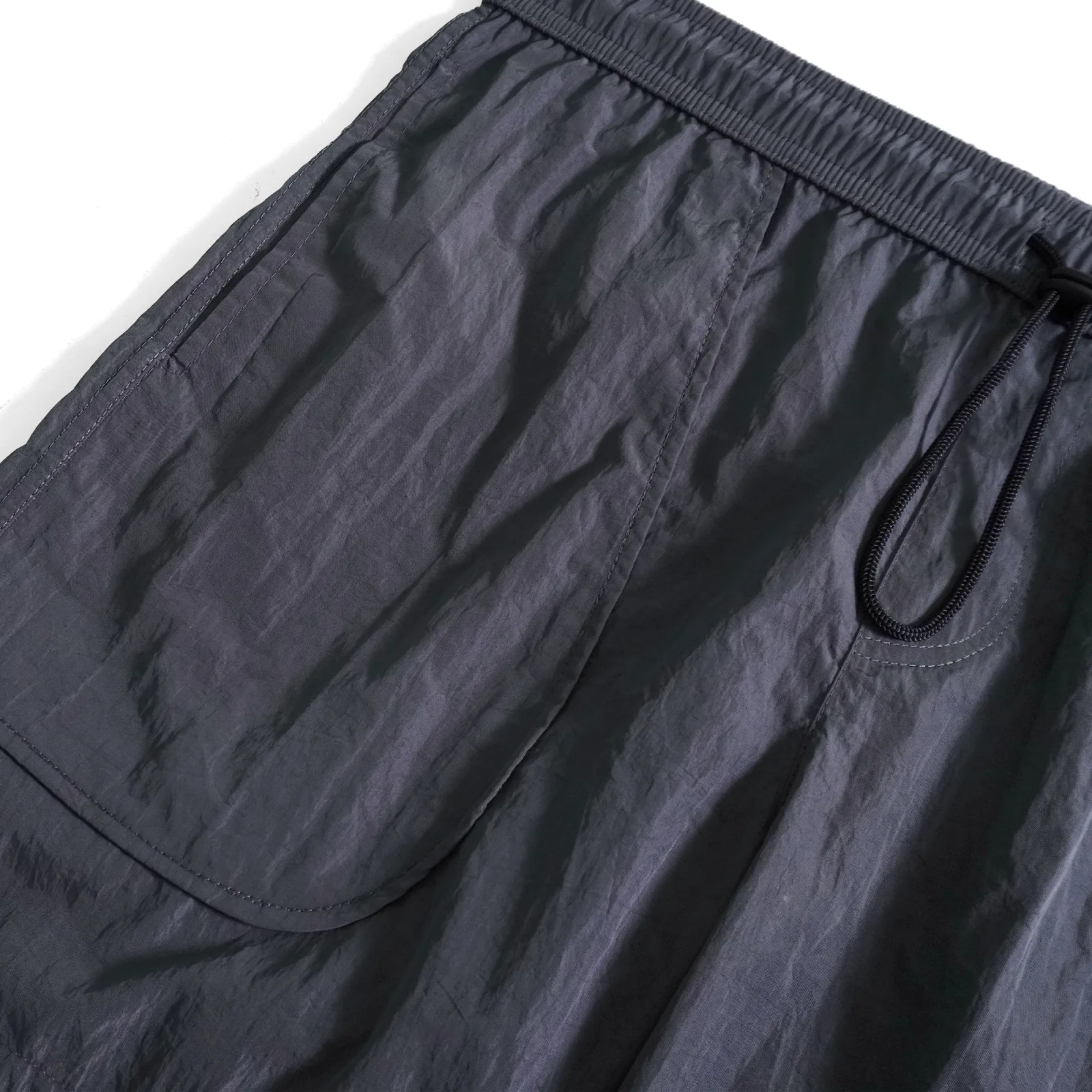 Waveblast Short Pants - Izuba Nylon Crincle Stone Grey 4