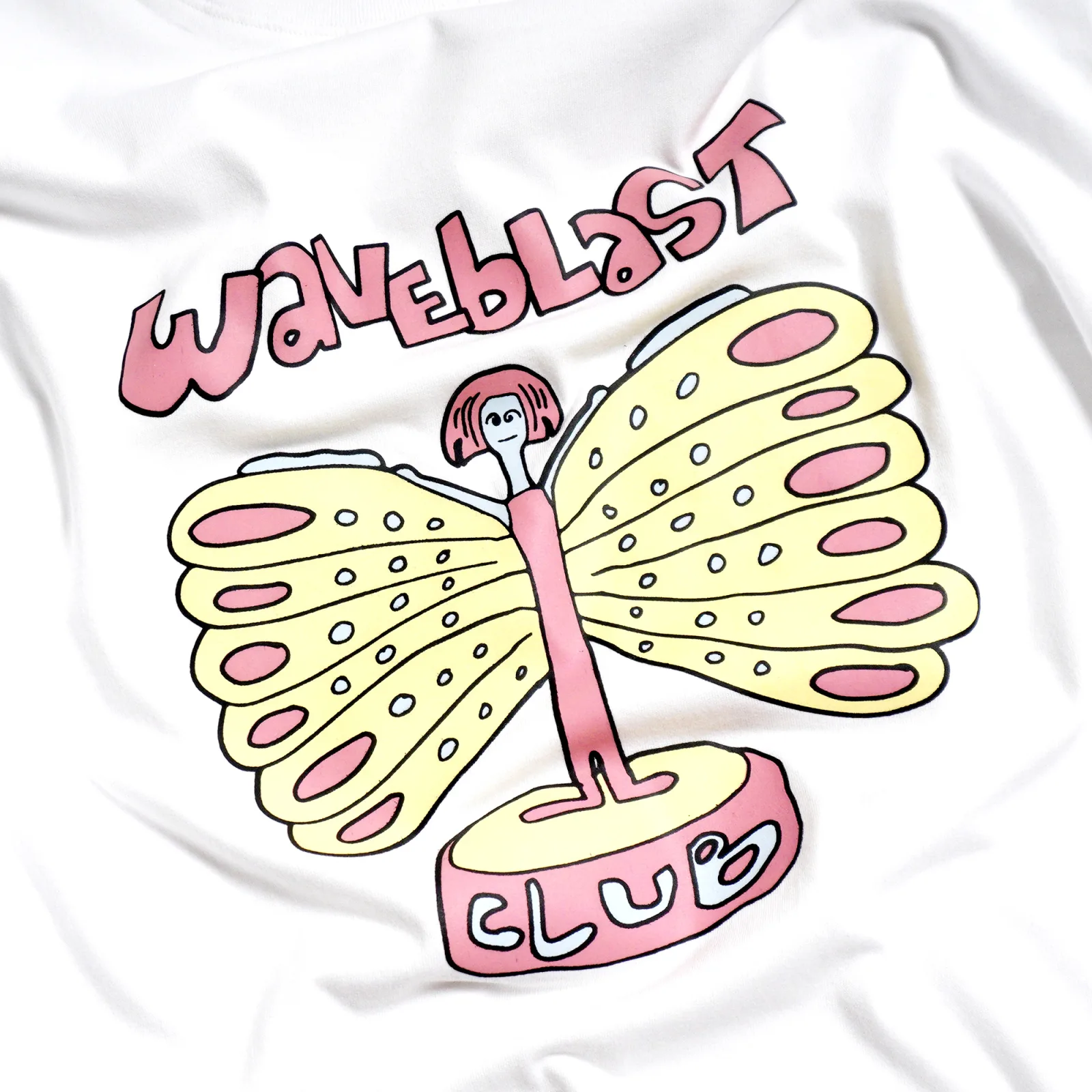 Waveblast Longsleeve Boxy - Coupe White