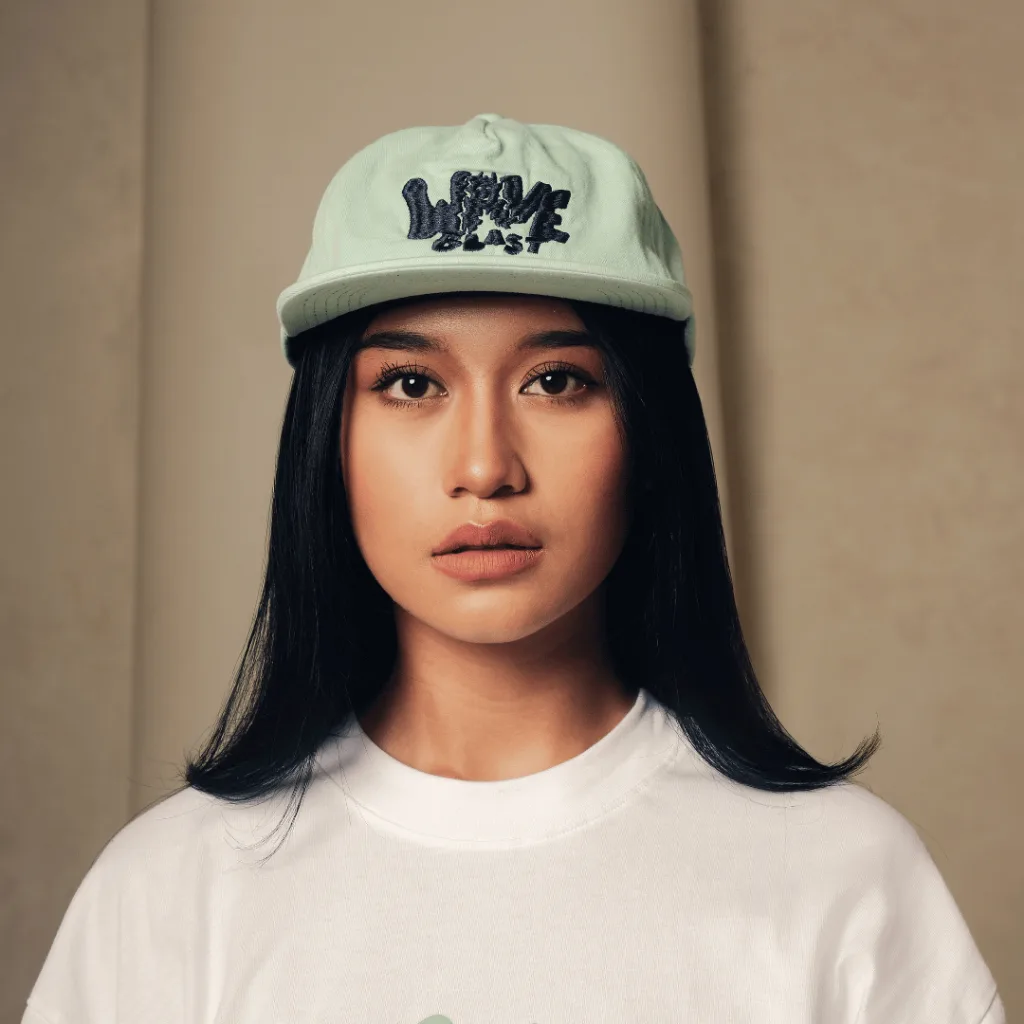 Waveblast Snapback Classic - Cheeky Mint Twill Washed 4