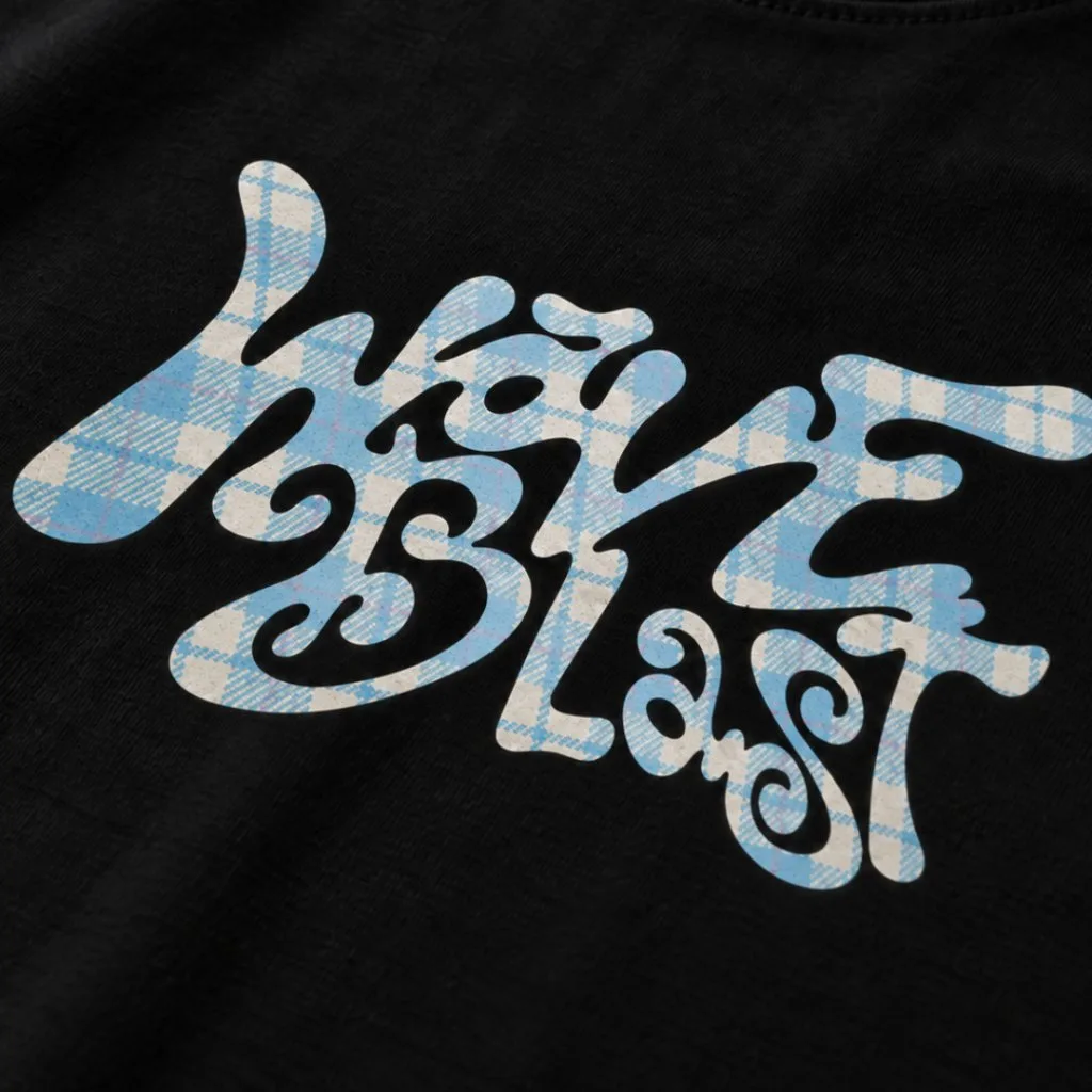 Waveblast Boxy T-shirt - Omkrets Black 3
