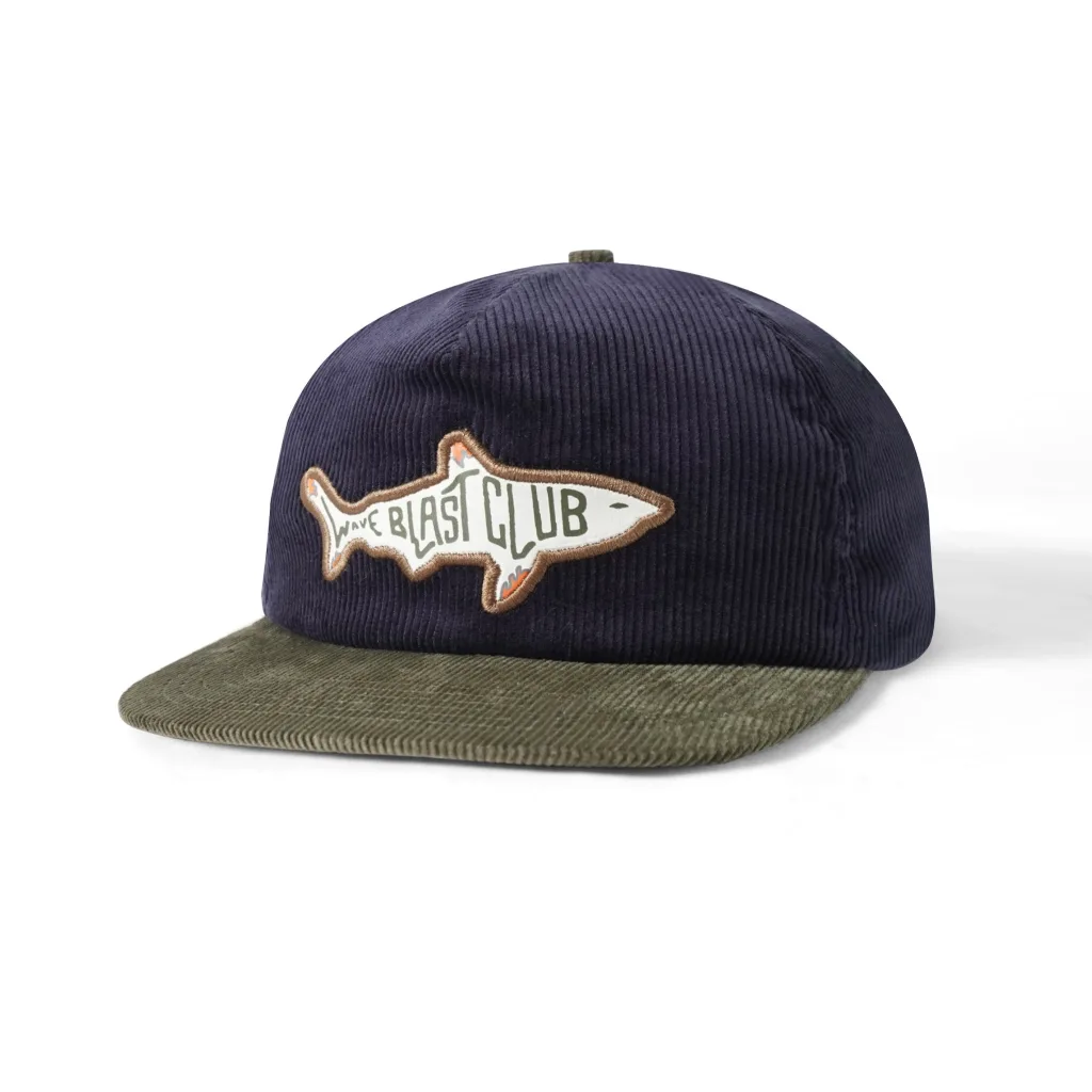 Waveblast Topi - Snapback Classic Hoiho Navy Olive