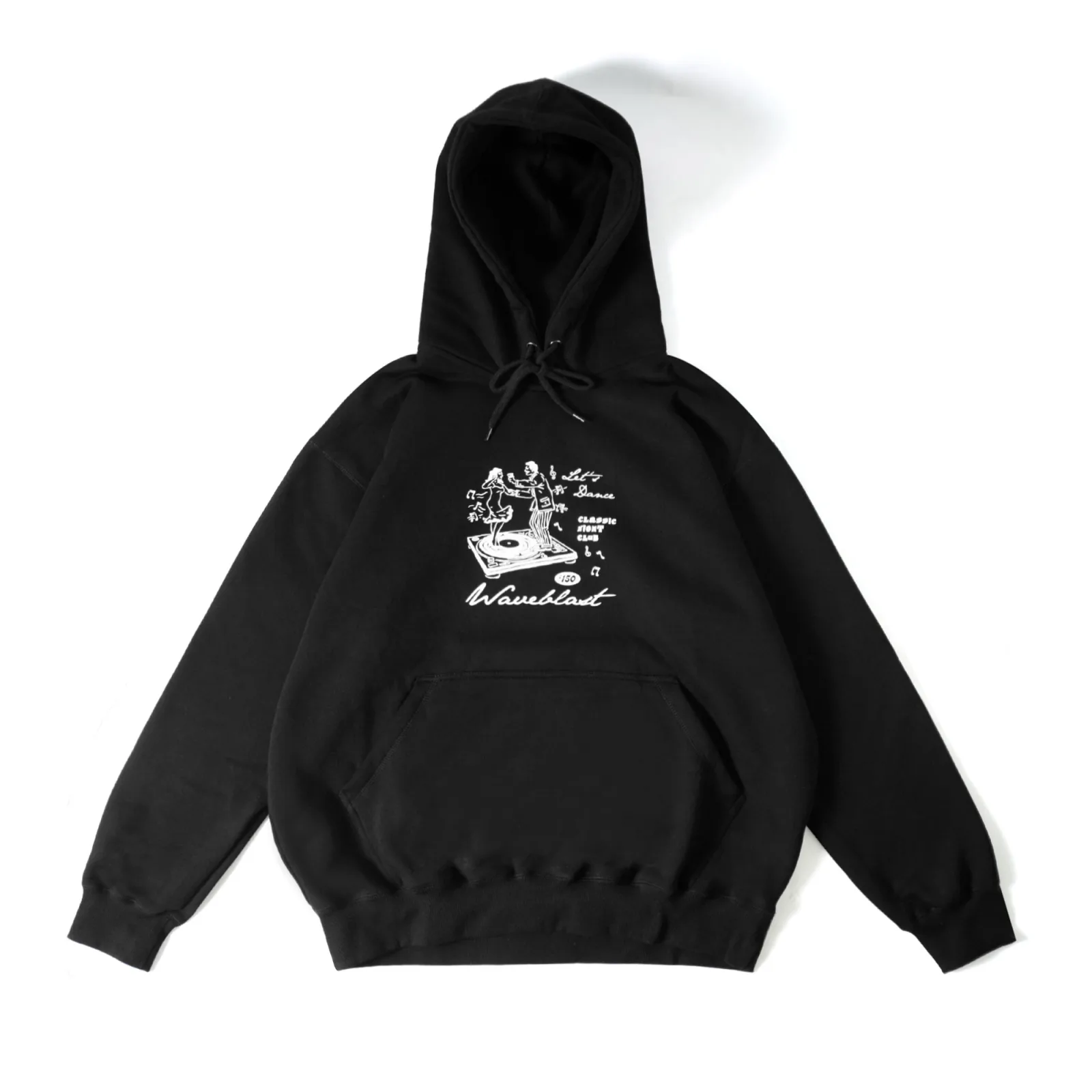 Waveblast Hoodie - Dansu Black