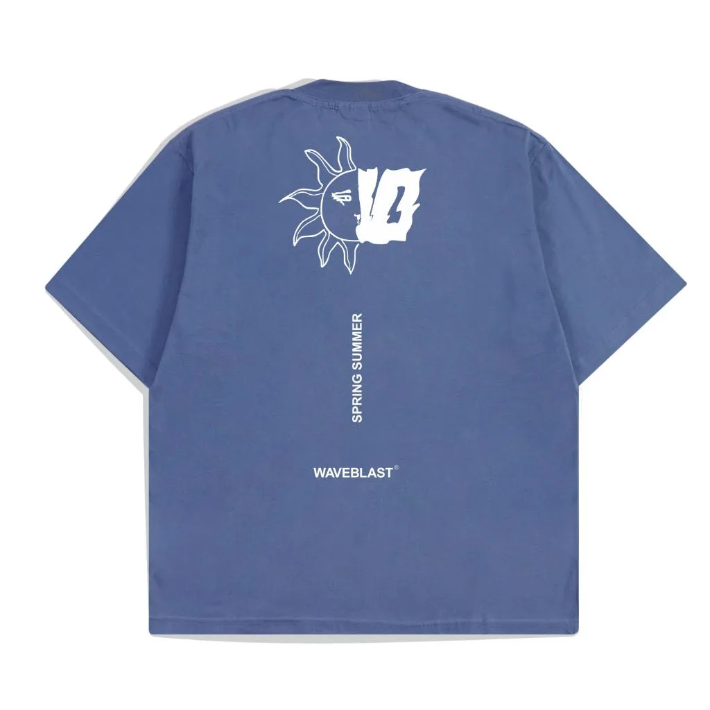 Waveblast Oversize T-Shirt Springs Steel Blue