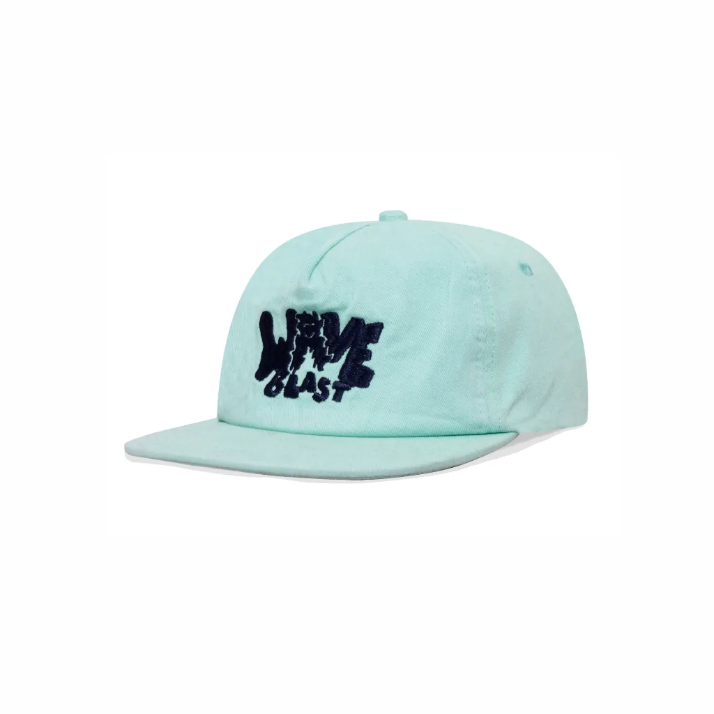 Waveblast Snapback Classic - Cheeky Mint Twill Washed 3