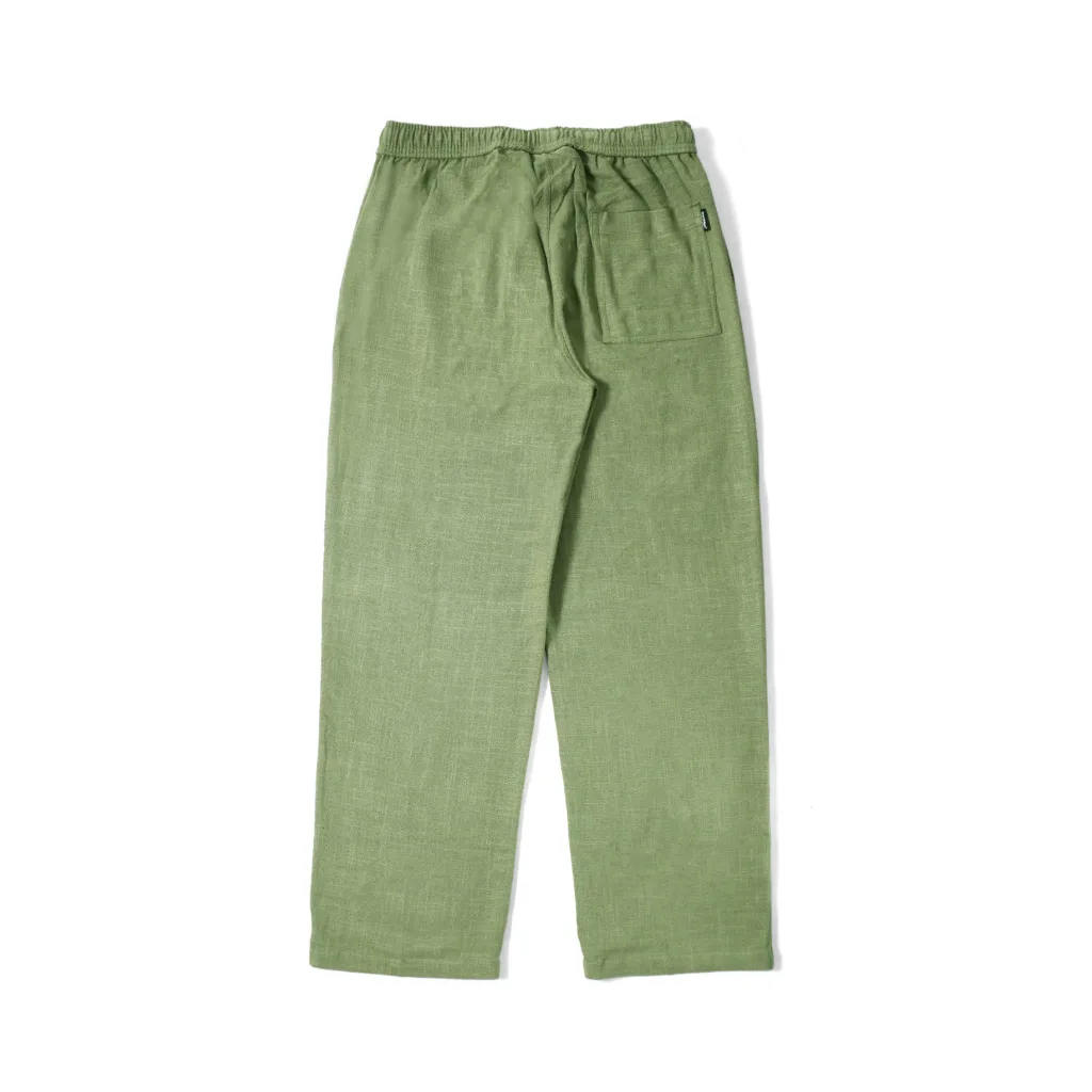 Waveblast Relax Linen Pants - Patona Olive