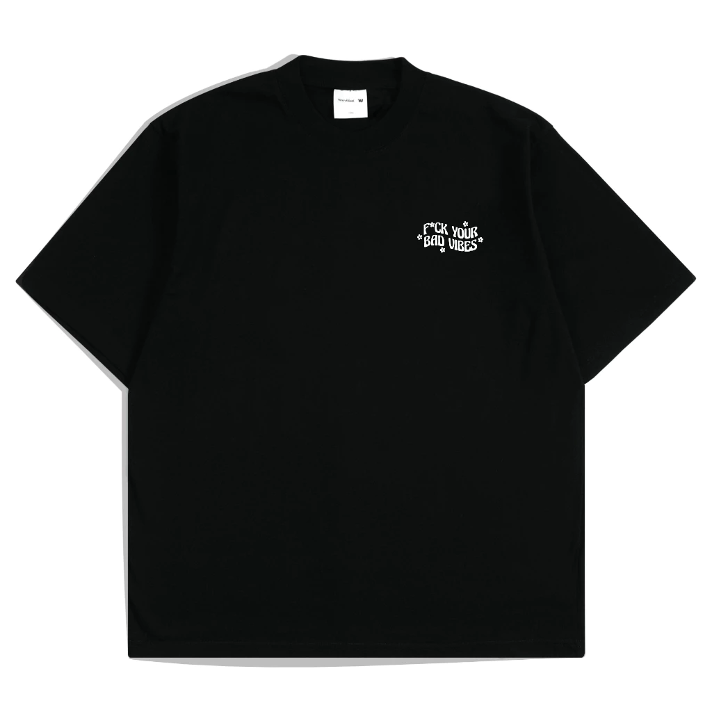 Waveblast Oversize T-Shirt Bad Vibes Black 2