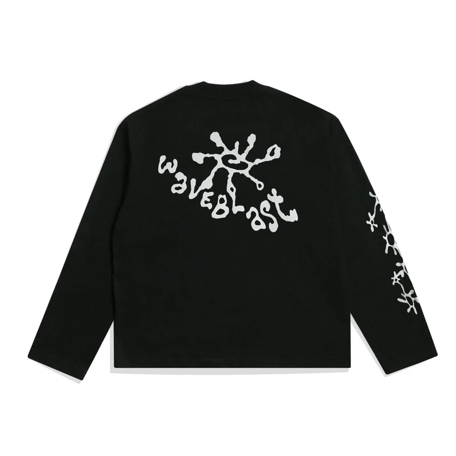 Waveblast Longsleeve Boxy - Roots Black