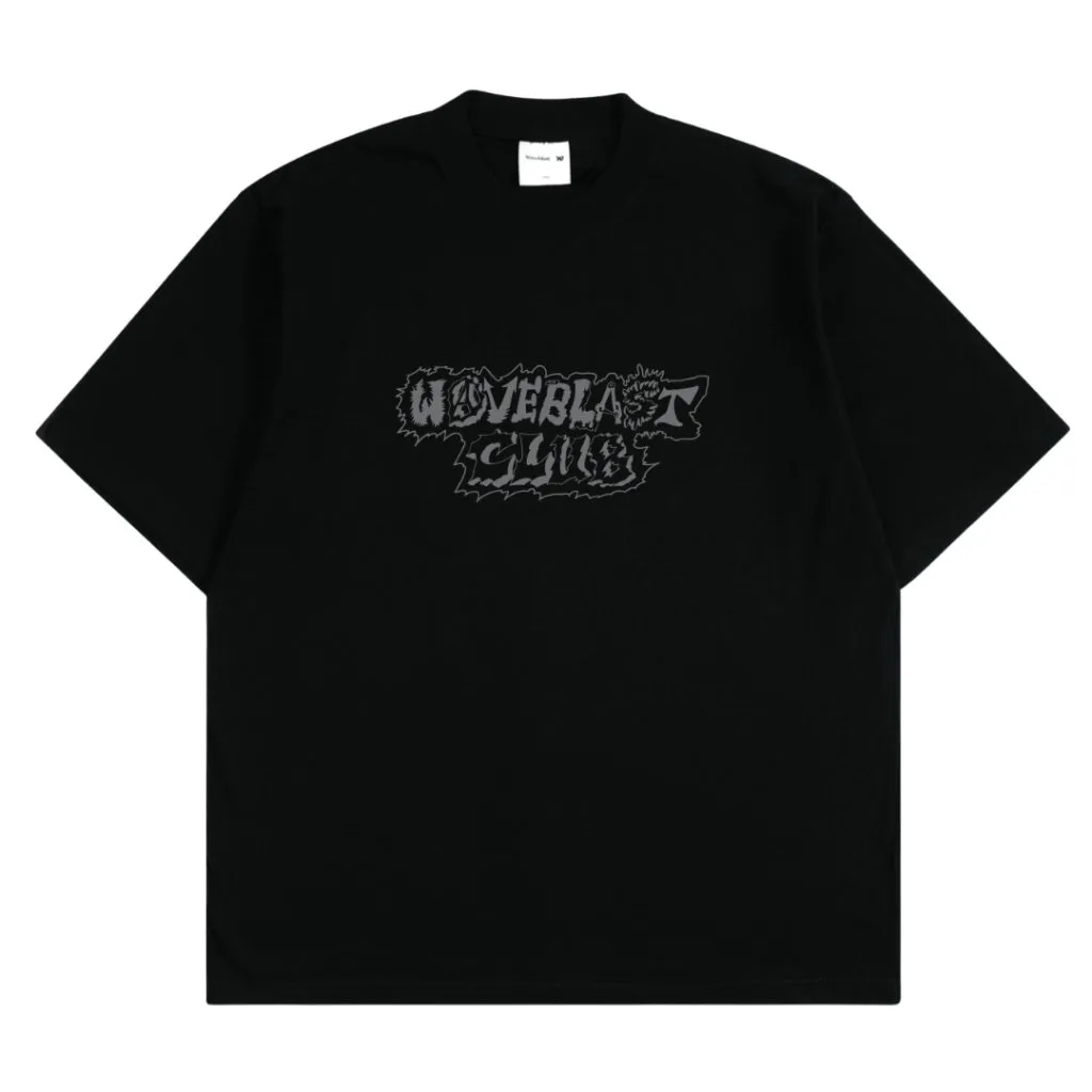 Waveblast T-Shirt Oversize - Blysk Black