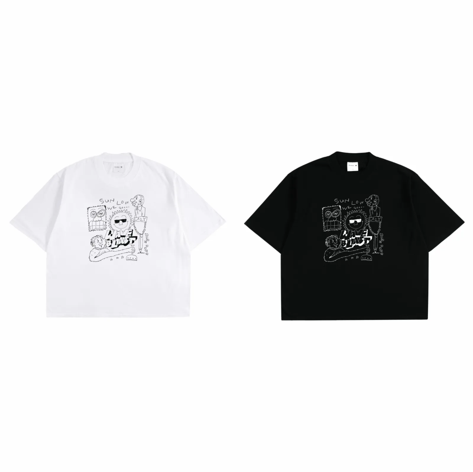 Waveblast Boxy T-shirt - Sunlow