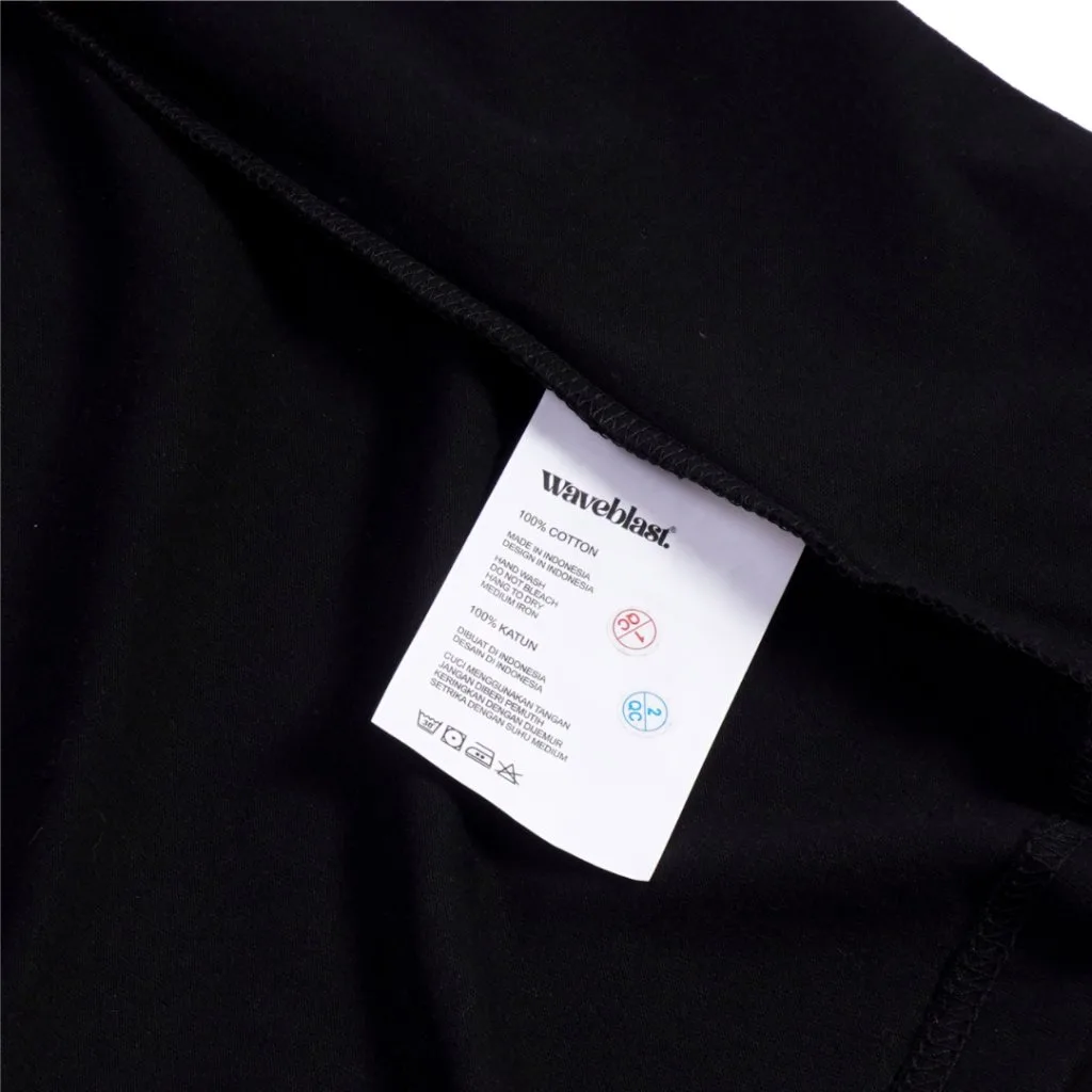 Waveblast Boxy T-shirt - Biljard Black 7