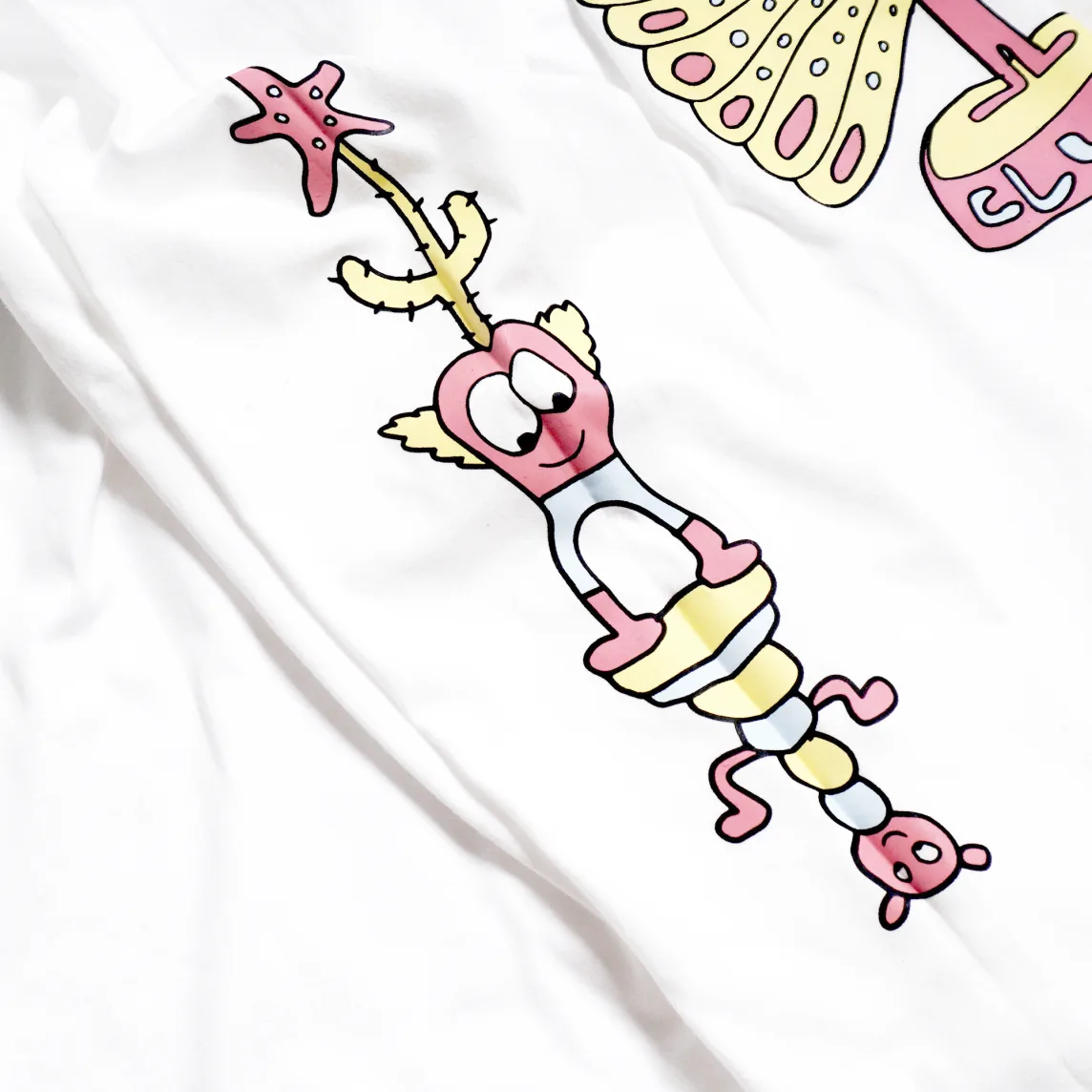 Waveblast Longsleeve Boxy - Coupe White 3