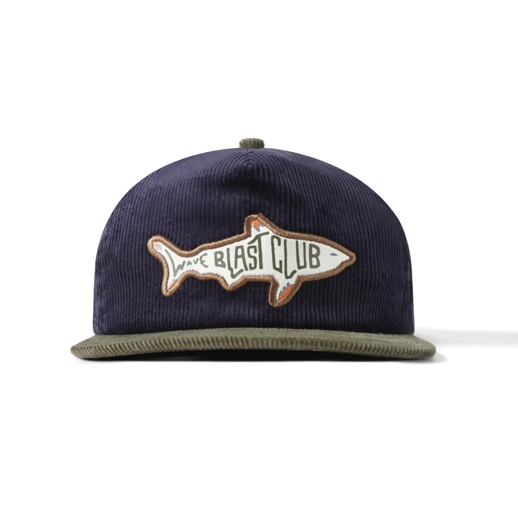 Waveblast Topi - Snapback Classic Hoiho Navy Olive