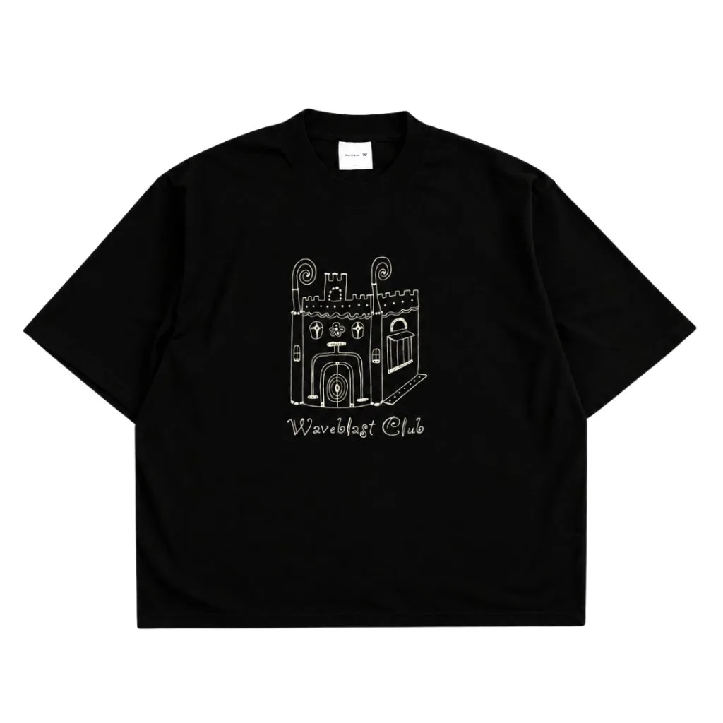 Waveblast Boxy T-shirt - Palac Black
