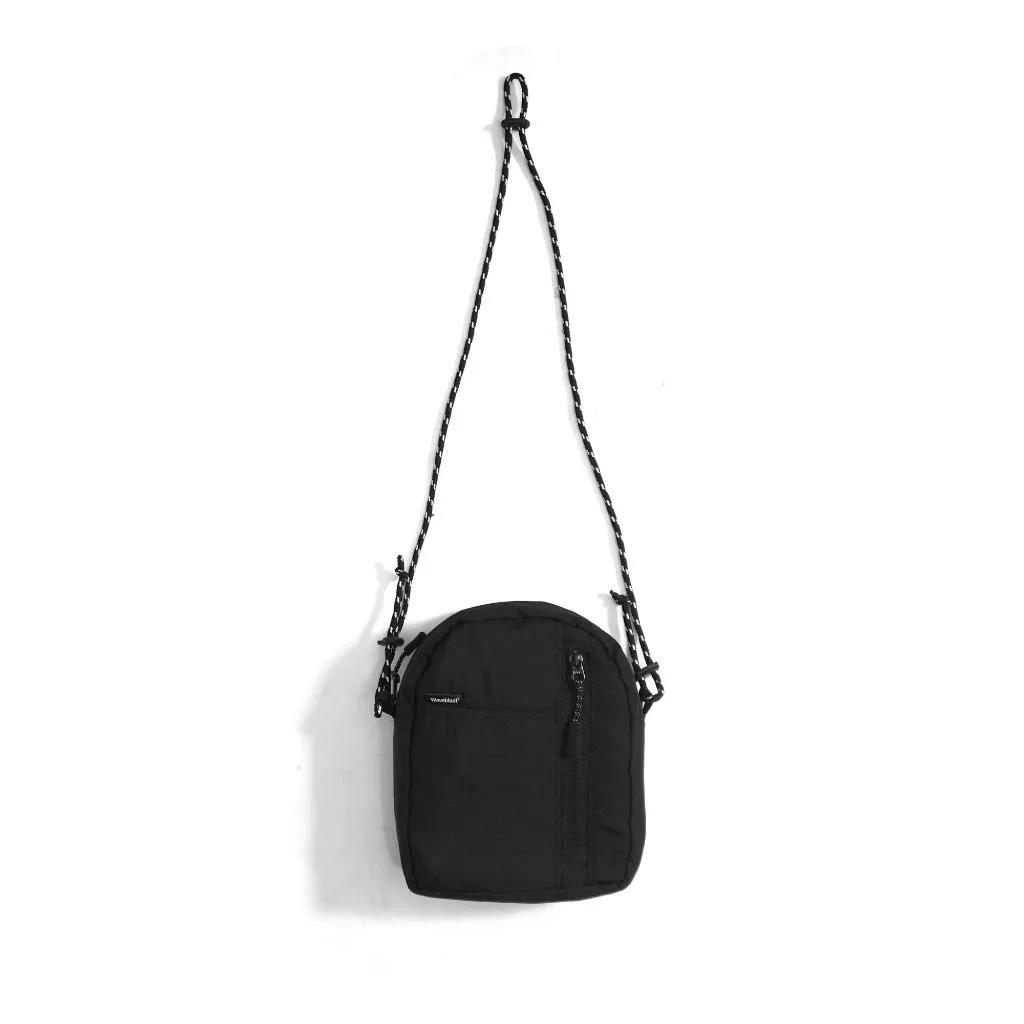 Waveblast Slingbag - Lumier Nylon Crincle Black