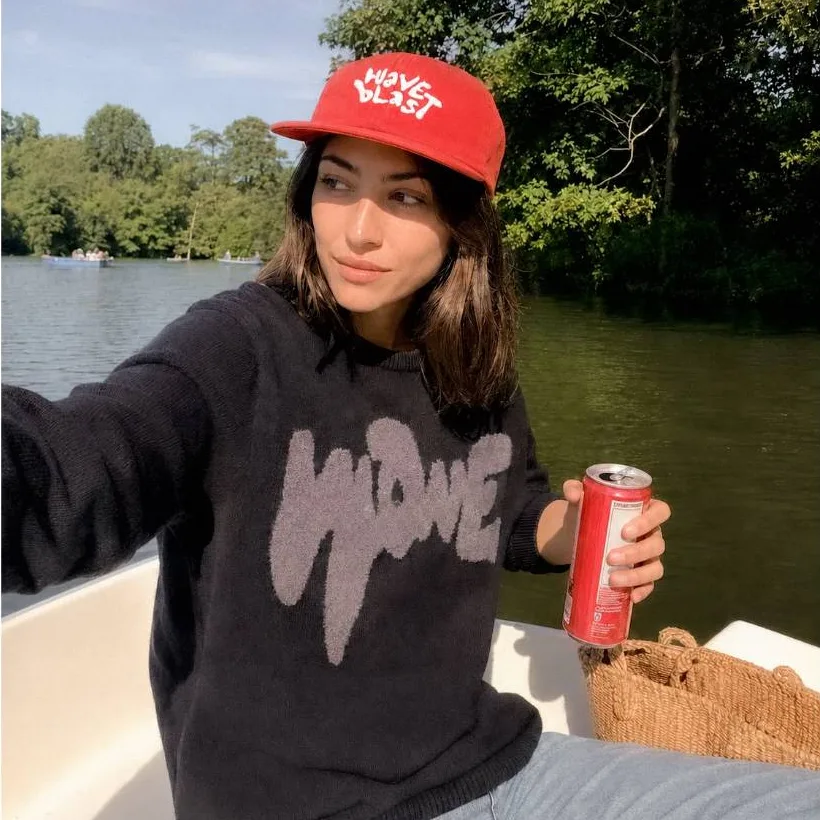 Waveblast Hat Baseball  - Vous Red Twill Washed