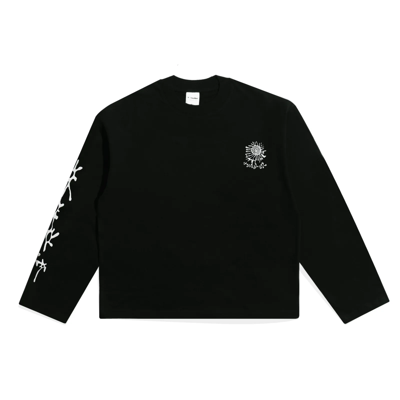 Waveblast Longsleeve Boxy - Roots Black